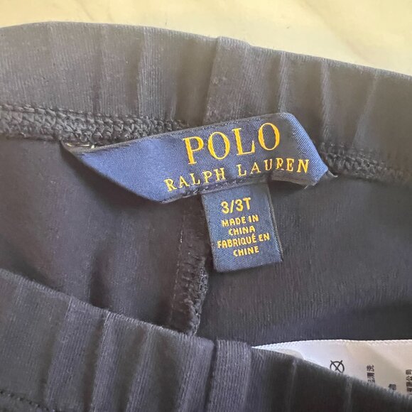 Polo Ralph Lauren Baby Pants - Size 3/3T - Navy Blue Nautical Theme with Anchor - Picture 5 of 11